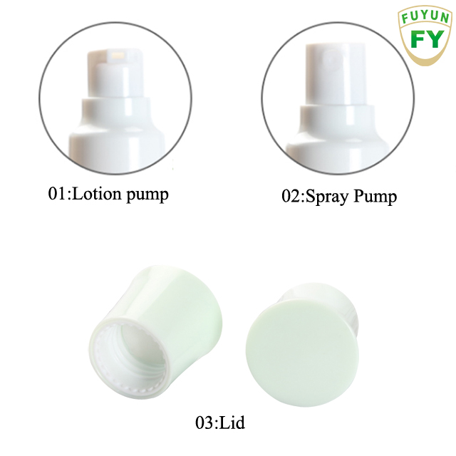 Fuyun SUPER SEPTEMBER Cosmetic Packaging cream container Jar 40 100 120ML Luxury Glass Lotion Bottle