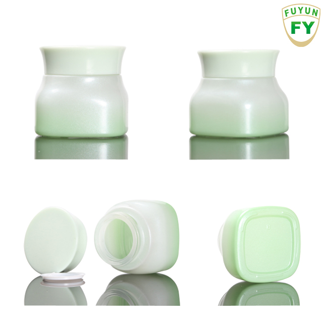 Fuyun SUPER SEPTEMBER Cosmetic Packaging cream container Jar 40 100 120ML Luxury Glass Lotion Bottle
