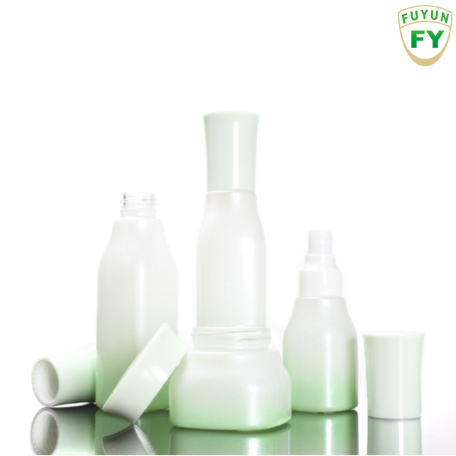 Fuyun SUPER SEPTEMBER Cosmetic Packaging cream container Jar 40 100 120ML Luxury Glass Lotion Bottle