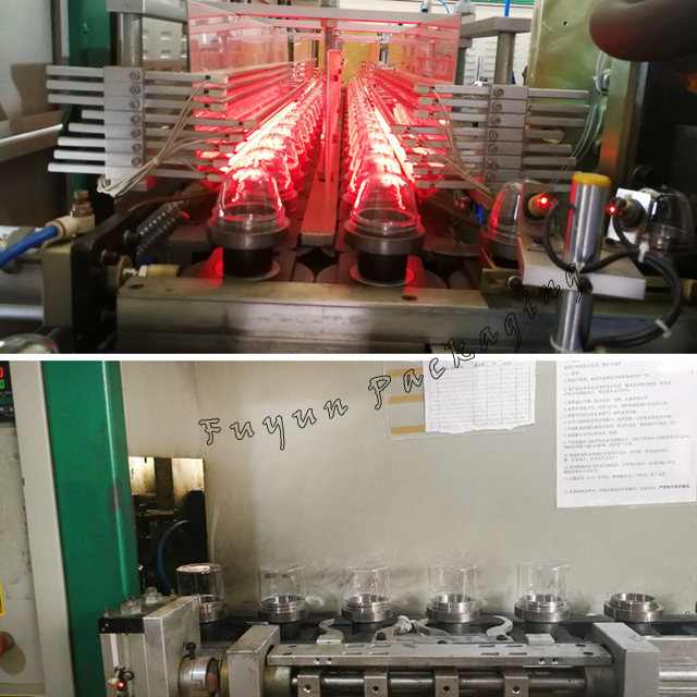 Fuyun Silver Aluminum Lid 50g PET Empty Plastic Cosmetic Jars Packaging