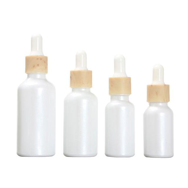 Fuyun Small Quantity 10ml/20ml/30ml/50ml Eye Face Cosmetic Essential Oil Glass Dropper Bottle