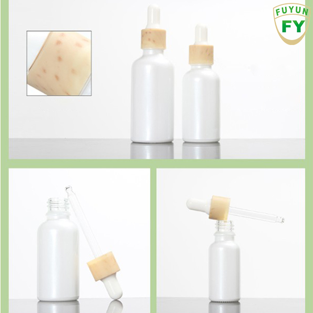 Fuyun Small Quantity 10ml/20ml/30ml/50ml Eye Face Cosmetic Essential Oil Glass Dropper Bottle