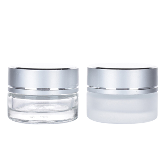 Fuyun Small order wholesale 5g 10g 15g 20g 30g 50g cream cosmetic glass jar