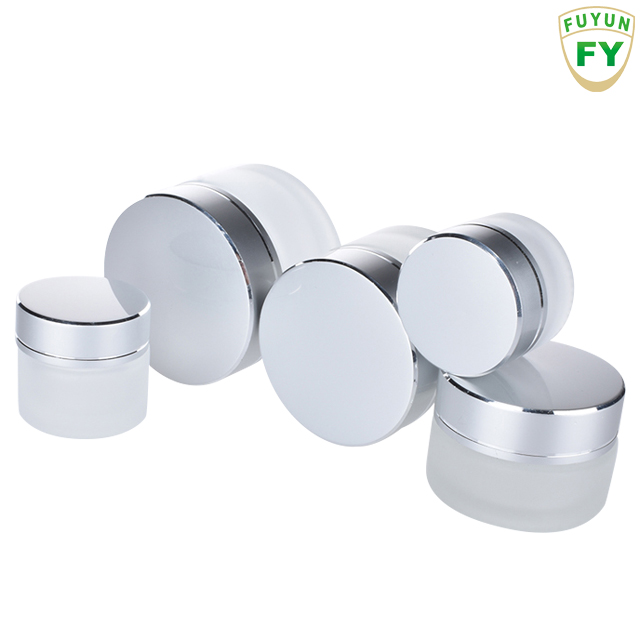 Fuyun Small order wholesale 5g 10g 15g 20g 30g 50g cream cosmetic glass jar
