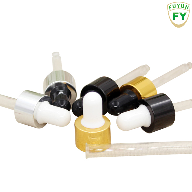 Fuyun Small quantity 15ml green/purple/amber/clear boston round dropper bottles