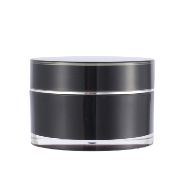 Fuyun Small quantity 50g Elegant Cosmetic Container Packing Plastic Cream Acrylic Jar