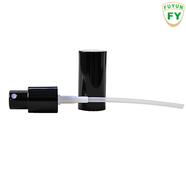 Fuyun Small quantity free sample 100ml round amber pump spray glass bottle