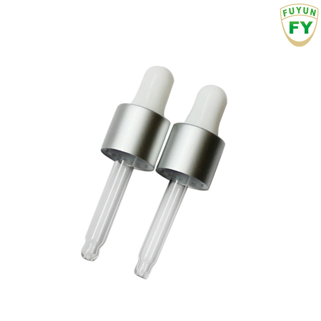 Fuyun Stock Products eco friendly Skin Care Custom Silk Printing 30ml Blue Glass Essential Oil Dropper Bottle