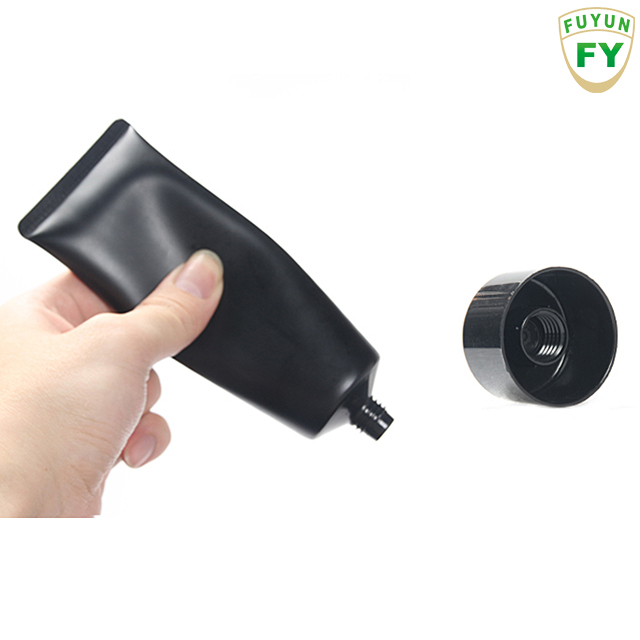 Fuyun Wholesale Skin Care Packaging 50g Black Cosmetic Container Glass Cream Empty Jars and Bottles