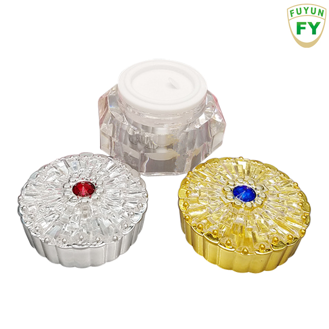 Fuyun in Stock 15g Cosmetic Luxury Skincare Packaging Empty Body Cream Jar for Creams