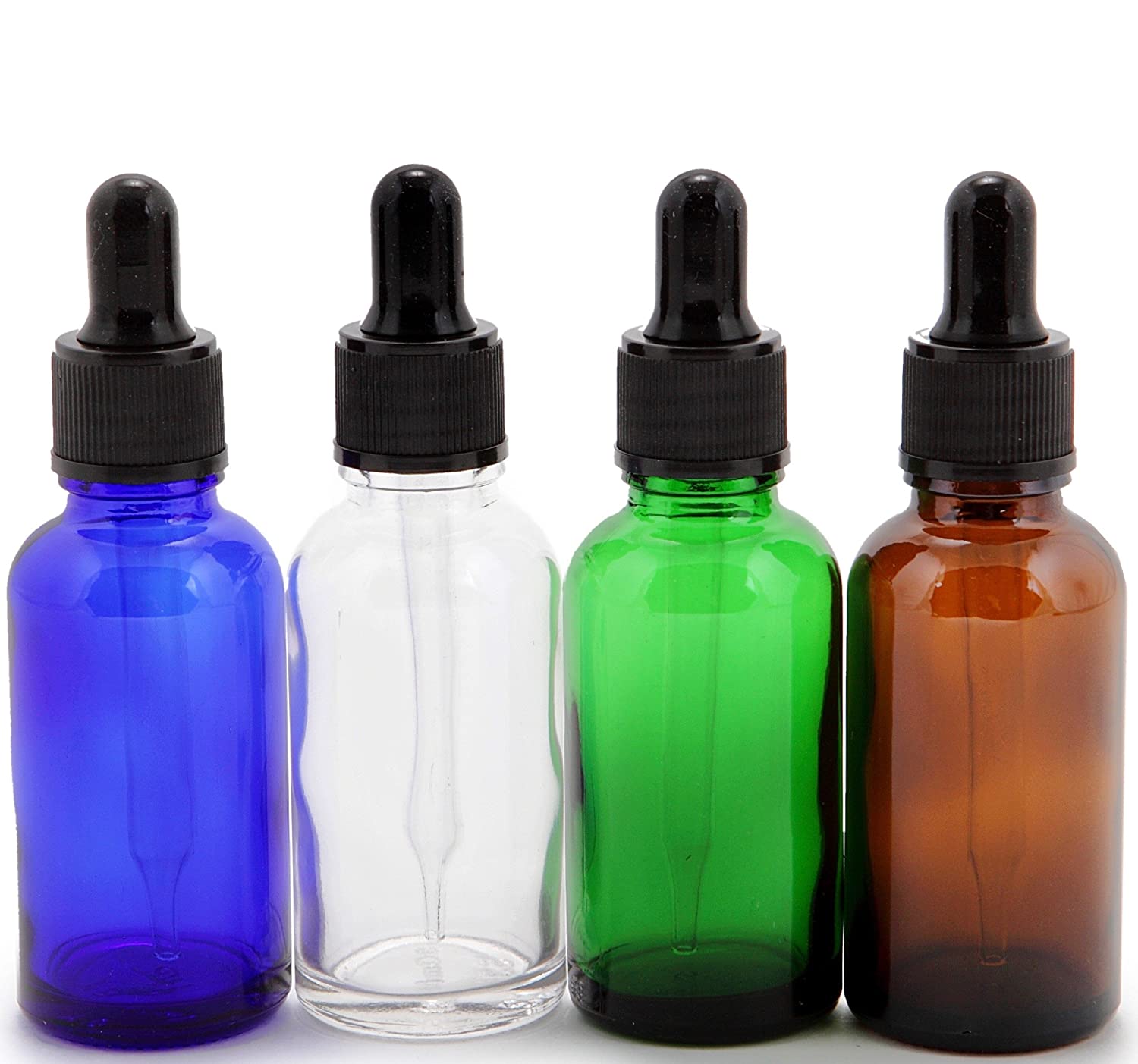 GDM18-010 amber/blue olive oil glass bottles with dropper