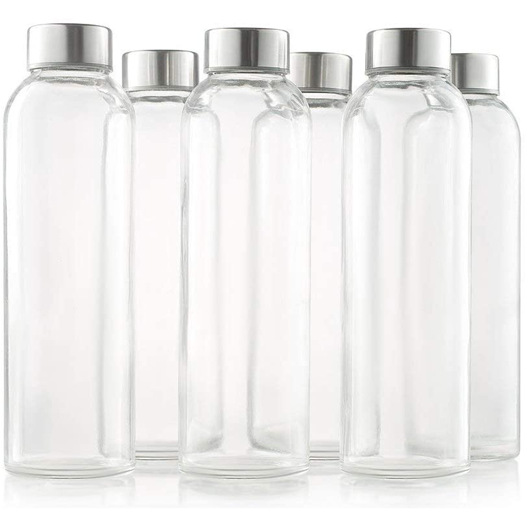 GENSYU China Supplier Large Quantity In Stock Ready To Ship Wholesale 125ml 250ml 500ml 16 OZ Empty Glass Juice Bottle