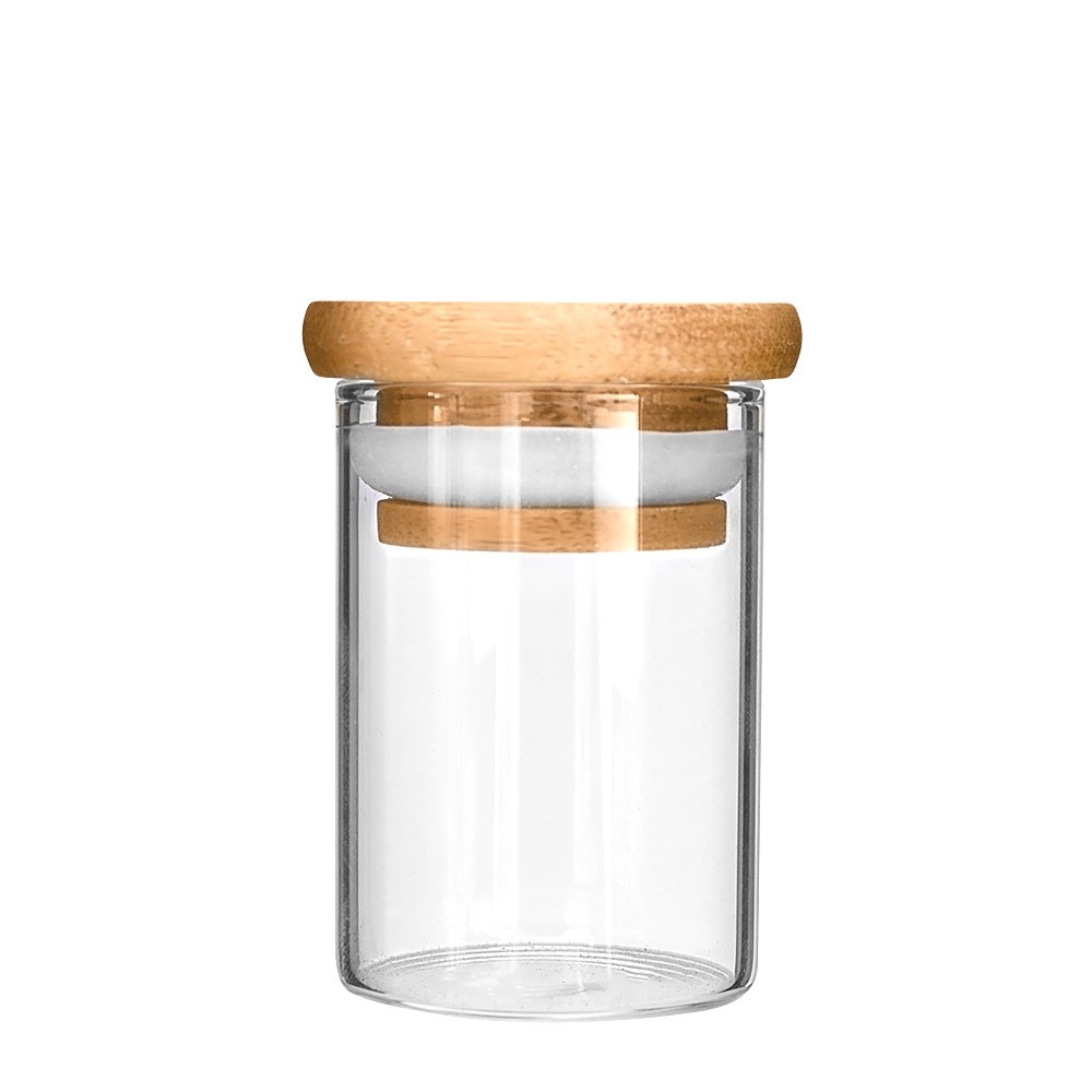 GJ35 Cosmetic Glass Jar 200Ml,8Oz Glass Jar With Lids