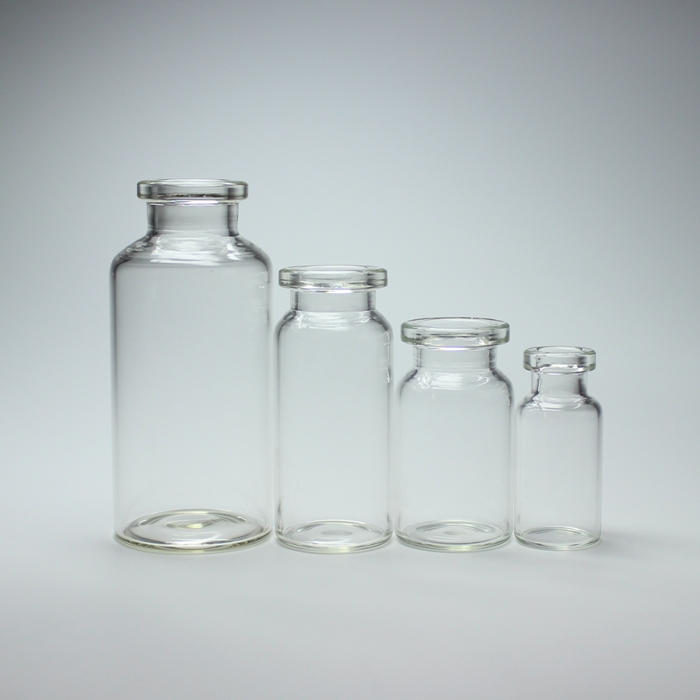 GMP Certified Clear or Amber Pharmaceutical and Cosmetic Small Glass Vials