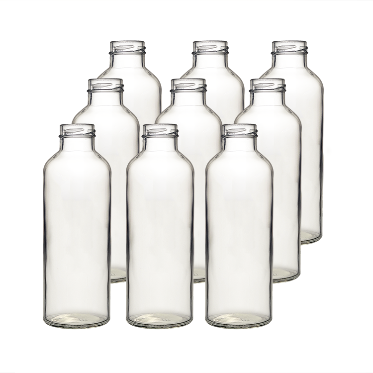 Get Free Samples Custom Glass Beverage Bottle Juice Bottle 16oz