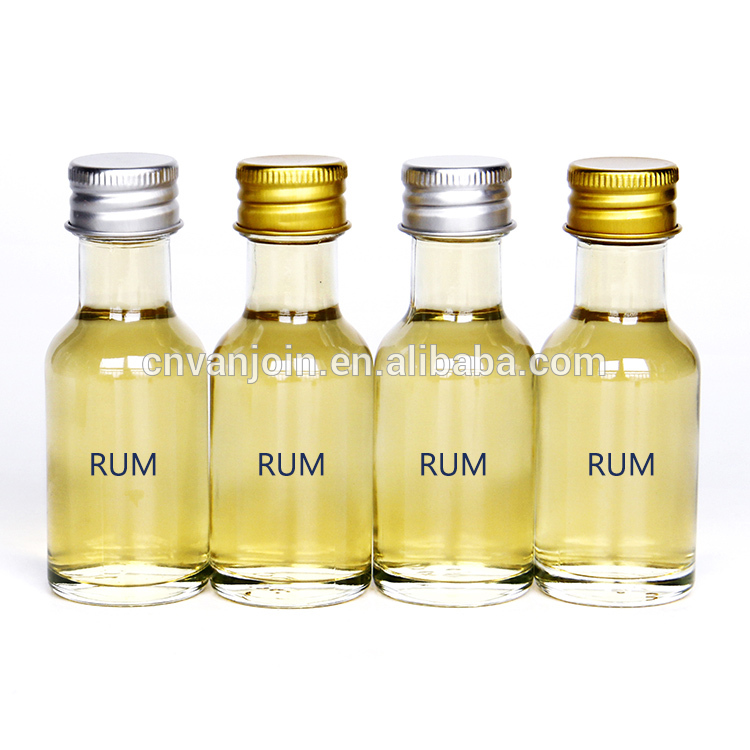 Gift Packaging Box 30ml Small Glass Liquor Spirit 1oz Bottle With Screw Lid For Gin