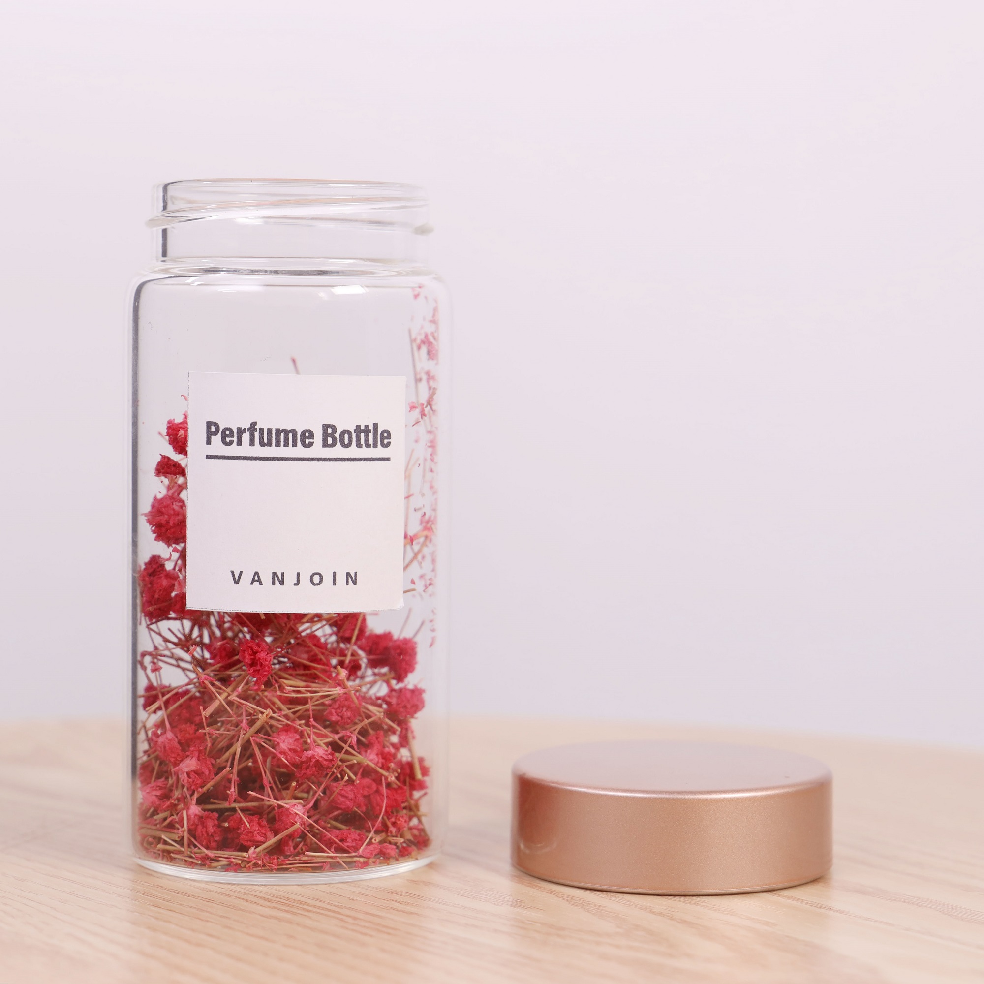 Gift Screen Printing Screw Cap Concentrate Glass Jar Perfume 2 Oz Frosted Glass Jar