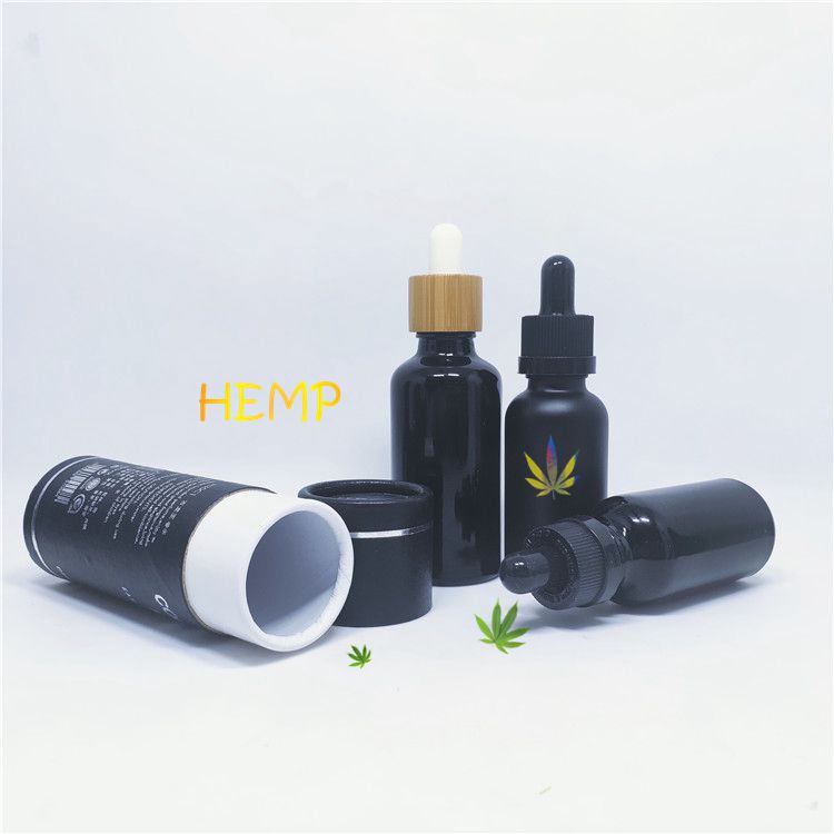 Gift box set glass bottle and jar hemp packaging