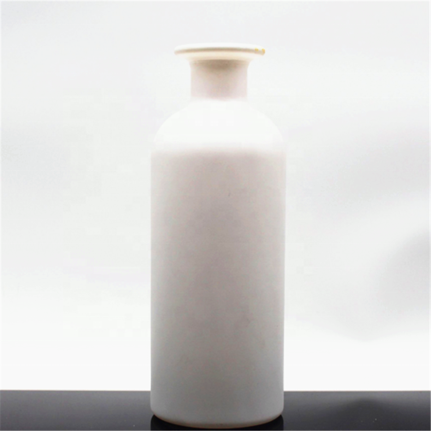 Gin Bottles with Cork Rum Vodka Glass 500ml Spirits Cork Cap Blue 1 40'H Round Beverage Super Flint Rubber Stopper Liquorpac