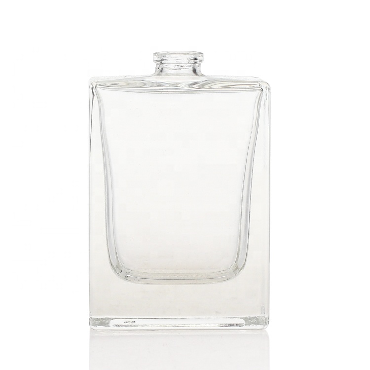 Glass Accessories Display Cosmetic Empty Perfume Bottle Factory China 30 Ml Pump Sprayer Square Shape Screen Printing 30ml X0812