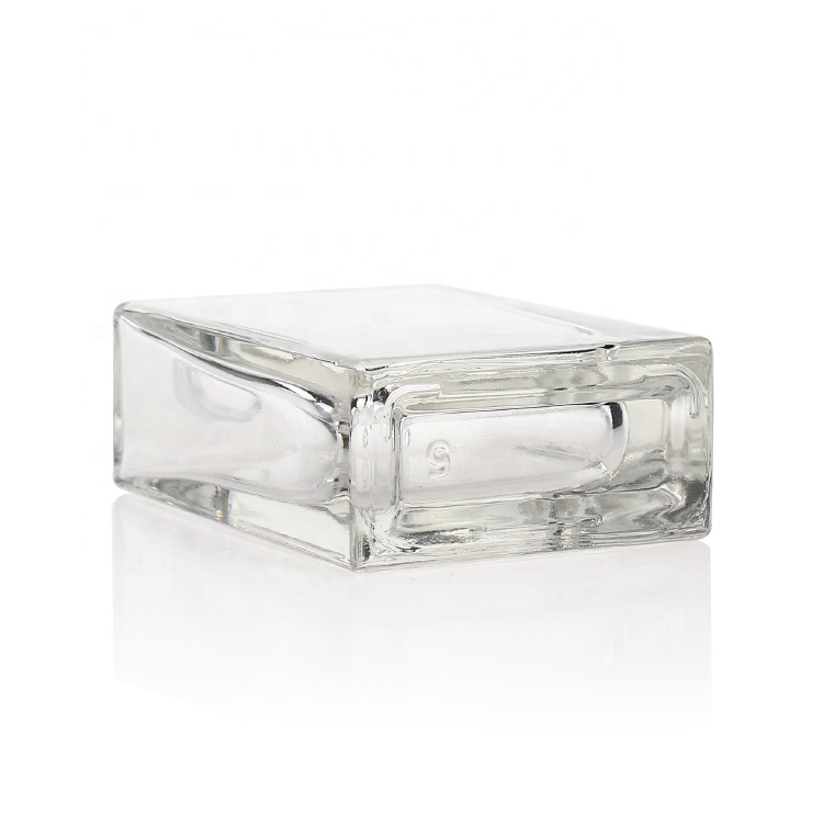 Glass Accessories Display Cosmetic Empty Perfume Bottle Factory China 30 Ml Pump Sprayer Square Shape Screen Printing 30ml X0812