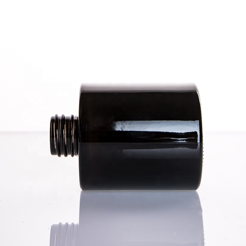 Glass Aroma Diffuser Reed Diffuser Bottle Black Home Fragrance Air Freshener