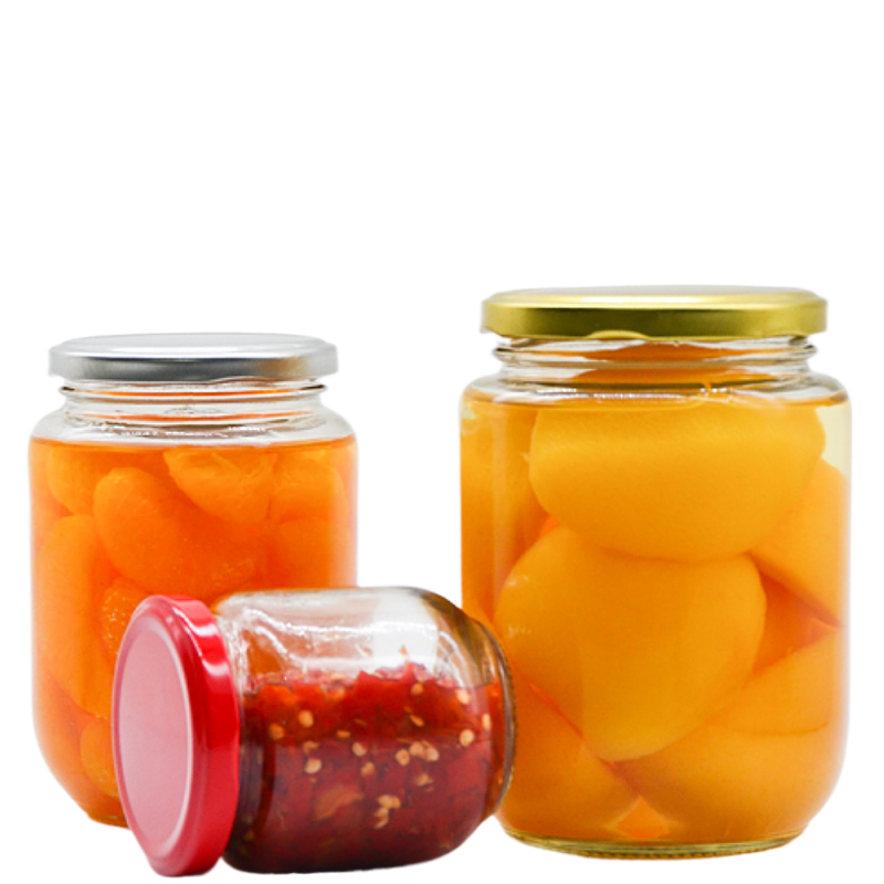 Glass Bamboo Lid Jar honey jar for Cosmetic Cream Jars Container Eco Friendly Frosted Matte Clear Amber Green Blue Black Body