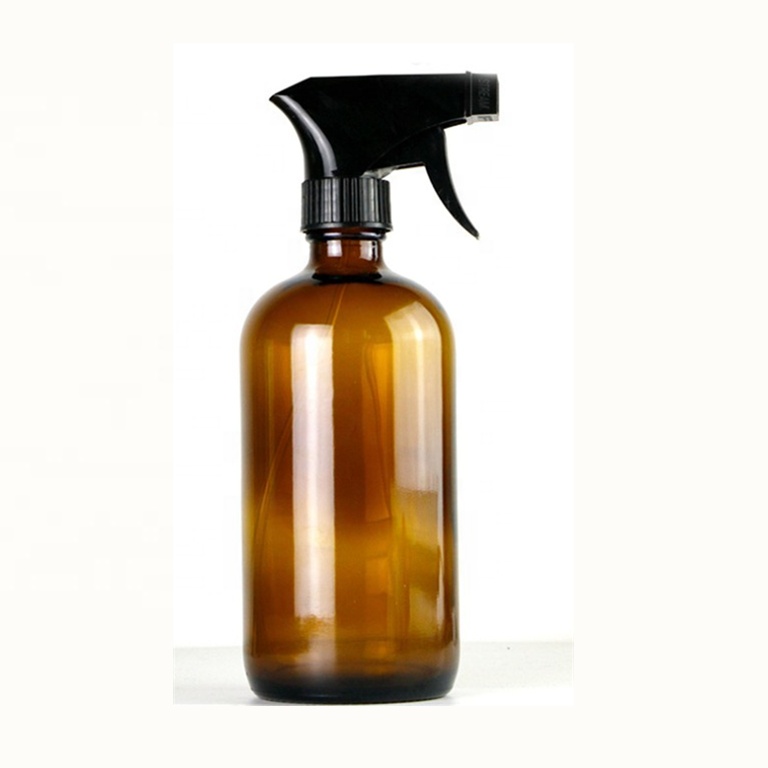 Glass Boston bottles empty 16 oz spray bottle refill