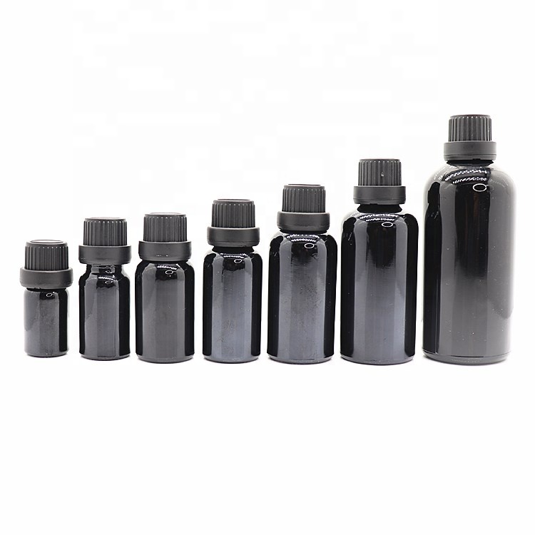Glass Bottle 5ml 10ml 15ml 20ml 30ml 50ml 100ml 200ml Amber Brown Glass Dropper Essential Oil Bottle For Cosmetic Packaging