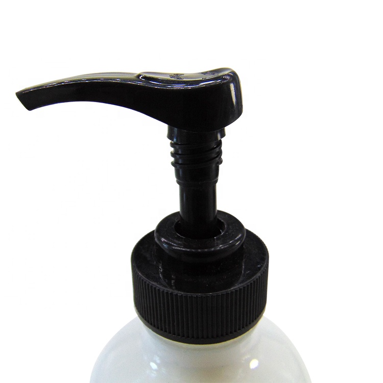 Glass Bottle Liquid Soap 8 oz. 240Ml White Glass Boston Round With plastic pump