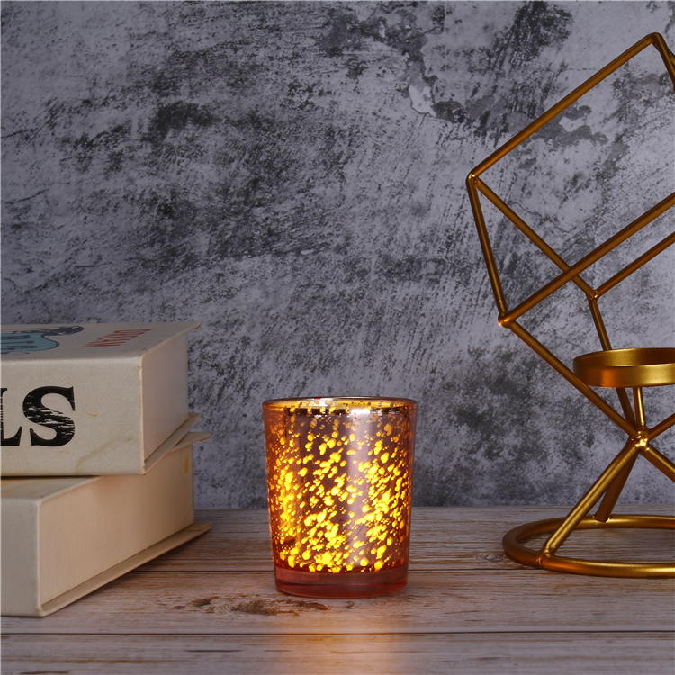 Glass Candle Jar High Quality Glass Candle Custom Scented Decorative Gift Frosted Glass Candle Jar