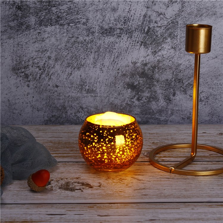 Glass Candle Jar High Quality Glass Candle Custom Scented Decorative Gift Frosted Glass Candle Jar