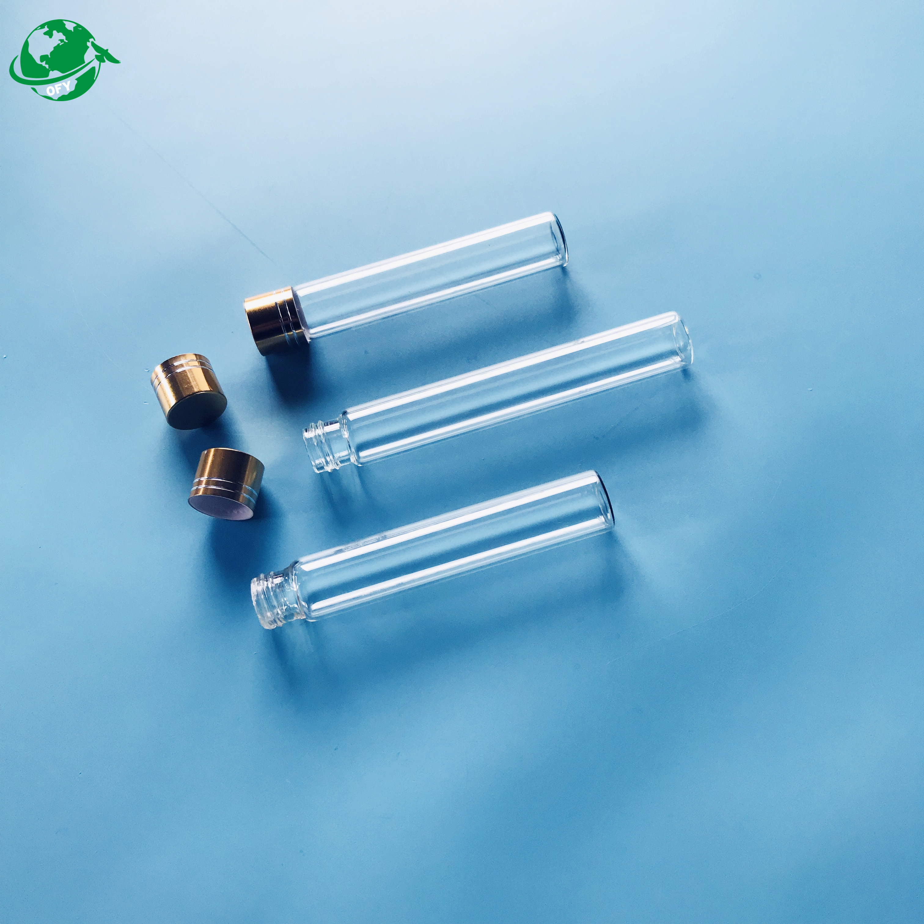 Glass Cigar Tubes Pre roll Tubes With Screw Top For Blunt Roller Packaging