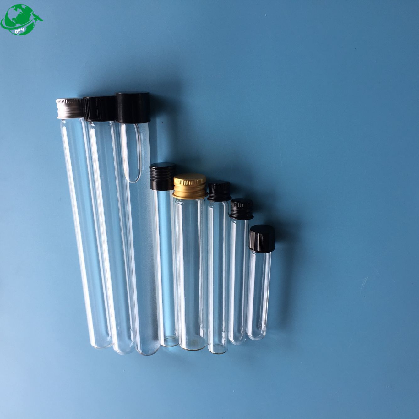 Glass Cigar Tubes Pre roll Tubes With Screw Top For Blunt Roller Packaging