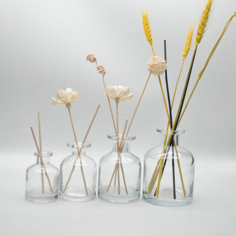 Glass Clear Bottles   Use with Essential Oils Replacement Diffusers &Reed Sticks, DIY, Crafts, Spa