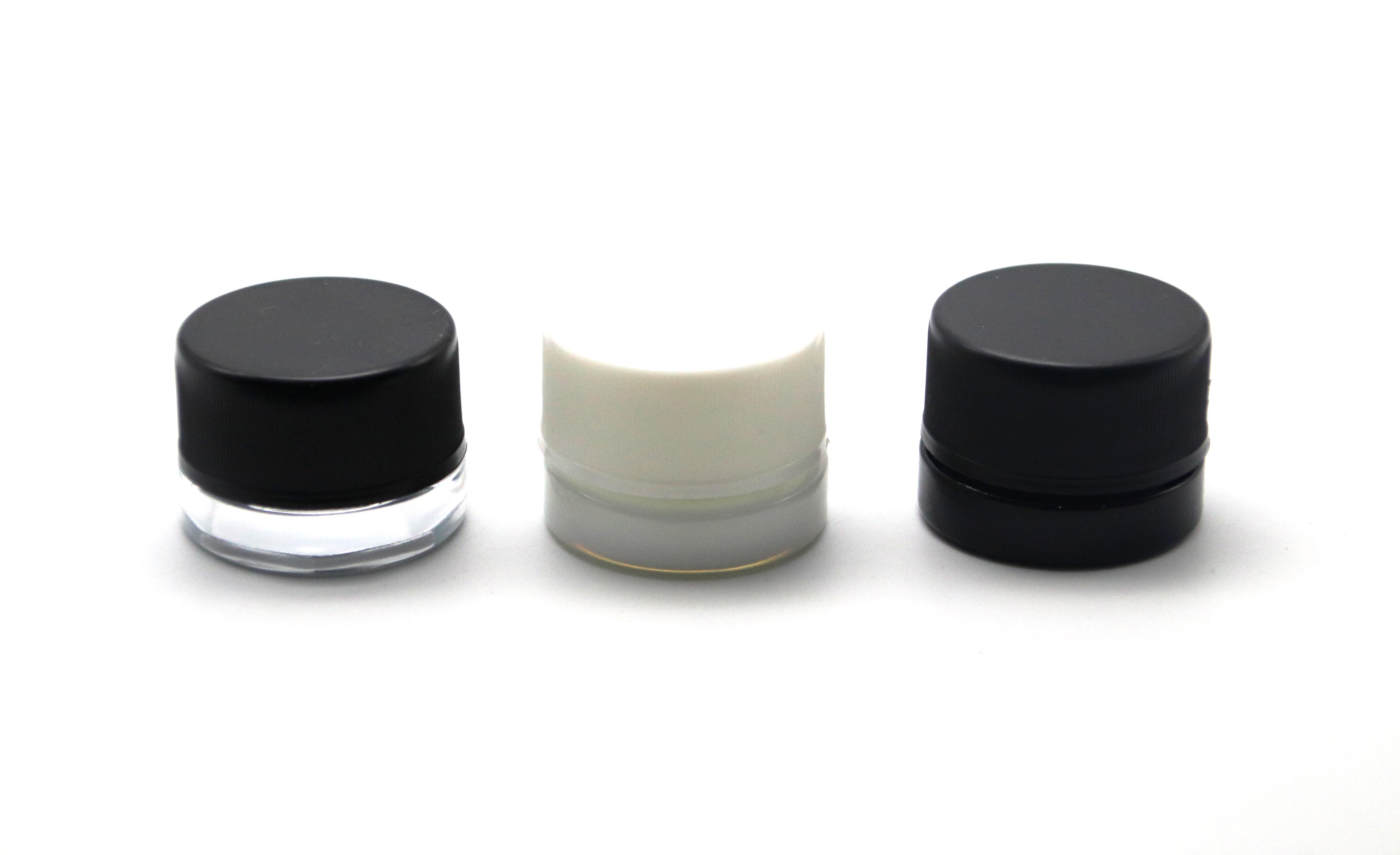 Glass Concentrate Containers 5ml Child Resistant Glass Jar