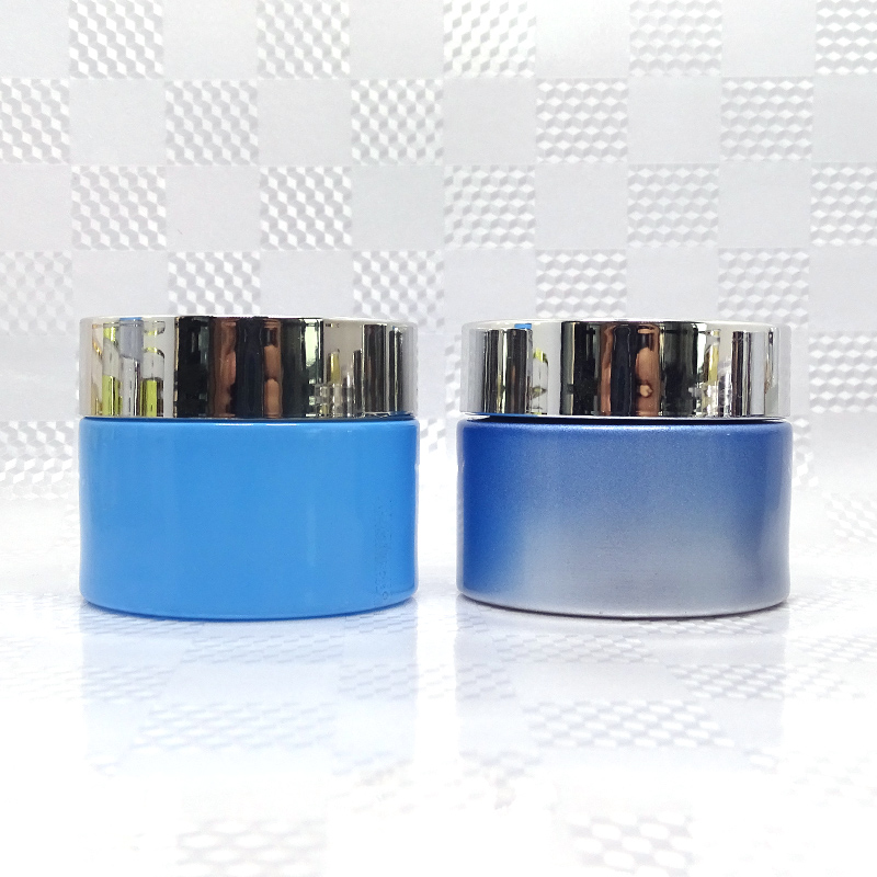 Glass Cosmetic Empty Jar Pot Cream Container Glass Lip Balm Jar glass jars for skincare