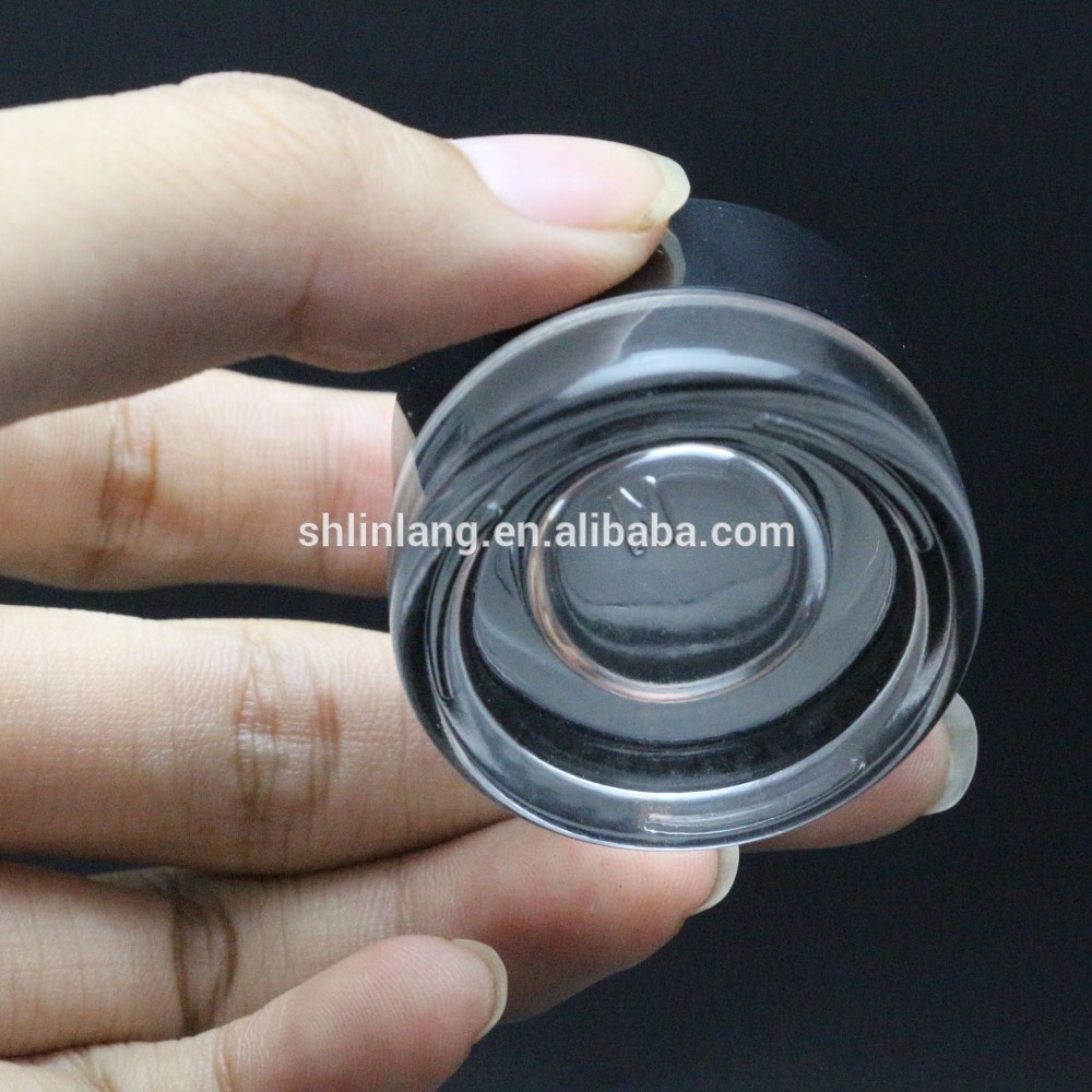 Glass Cosmetic Empty Jar Pot Cream Container Glass Lip Balm Jar