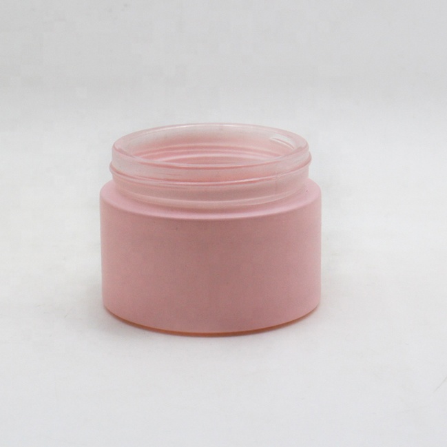 Glass Cosmetic Jar wholesale colored cream jars empty face cream containers 1 ounce