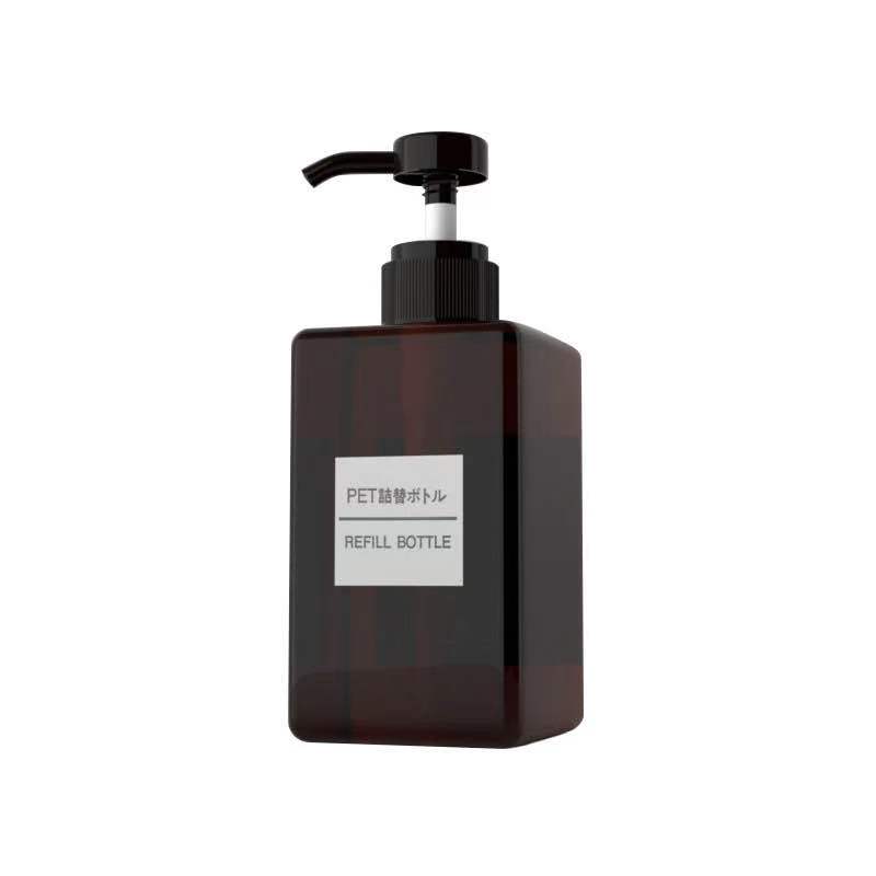 Glass Cosmetic Sanitizer Bottle with Lotion Pump