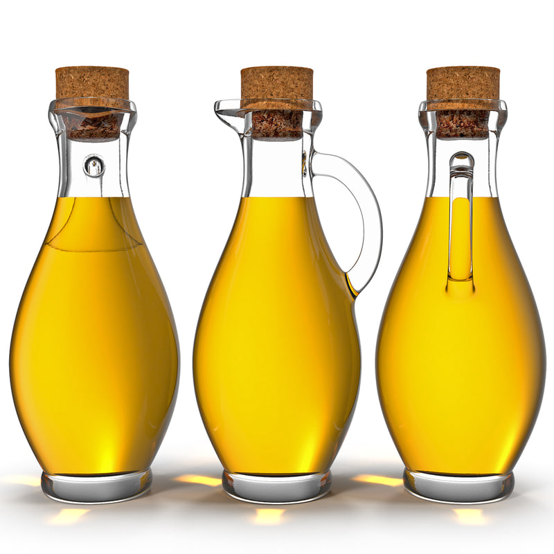 Glass Cruet Olive Oil/Vinegar Dispenser Bottle