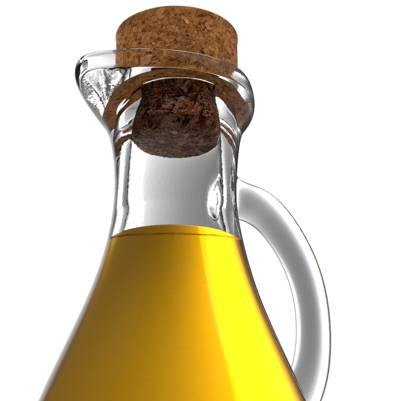 Glass Cruet Olive Oil/Vinegar Dispenser Bottle