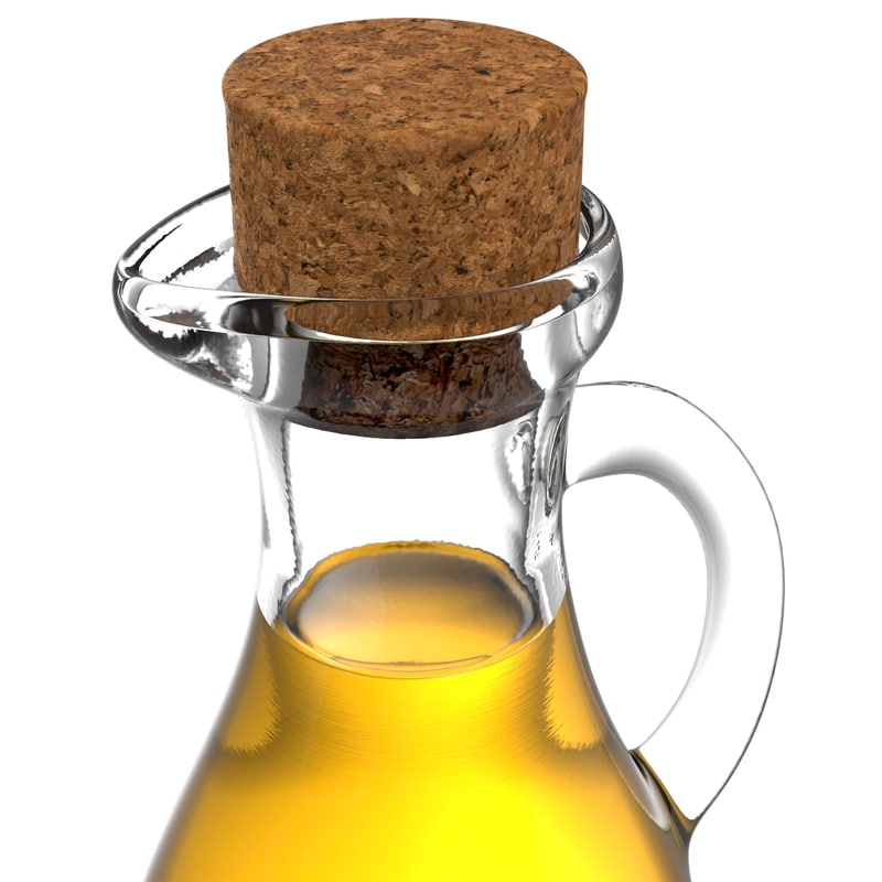 Glass Cruet Olive Oil/Vinegar Dispenser Bottle
