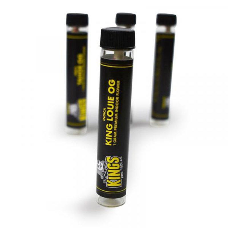 Glass Doob CR Cap Vial Joint Blunt Pre-Rolled Tube With Screw Top Lid