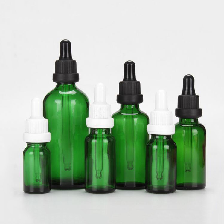 Glass Dropper Bottle /Green Color Essential Oil Bottle 30ml