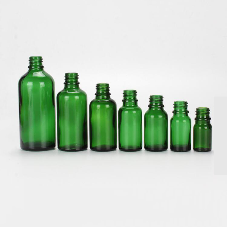 Glass Dropper Bottle /Green Color Essential Oil Bottle 30ml