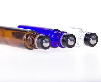 Glass Essential Oil Roll On Roller Bottle