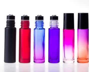 Glass Essential Oil Roll On Roller Bottle