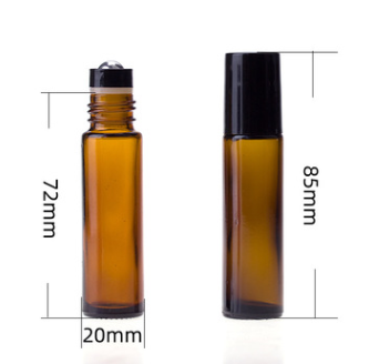 Glass Essential Oil Roll On Roller Bottle