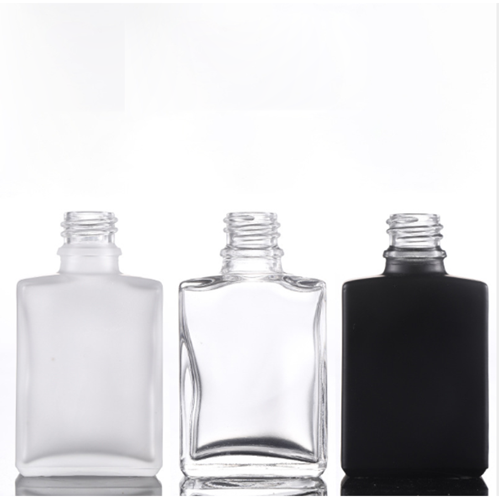 Glass Essential Oil Square Bottle